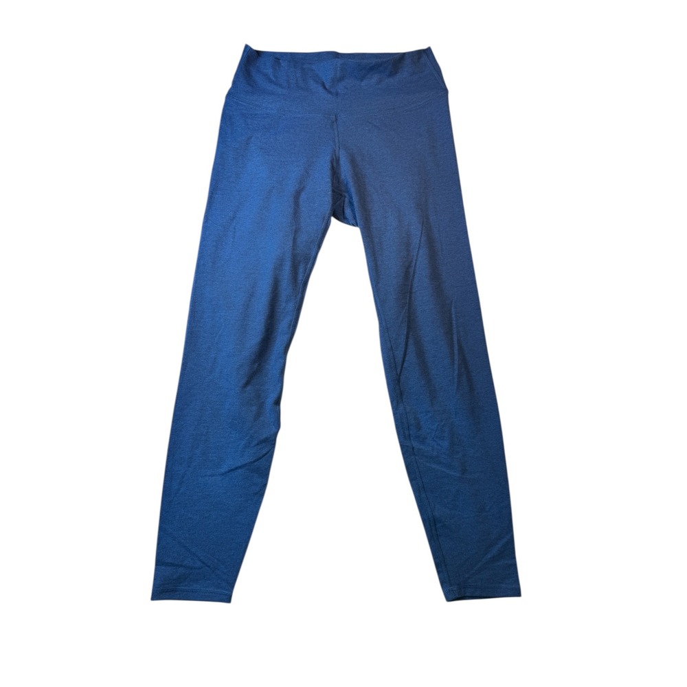Old Navy Active Leggings Blue‎ Heathered Cotton Polyester Spandex Large